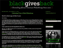 Tablet Screenshot of blackgivesback.com